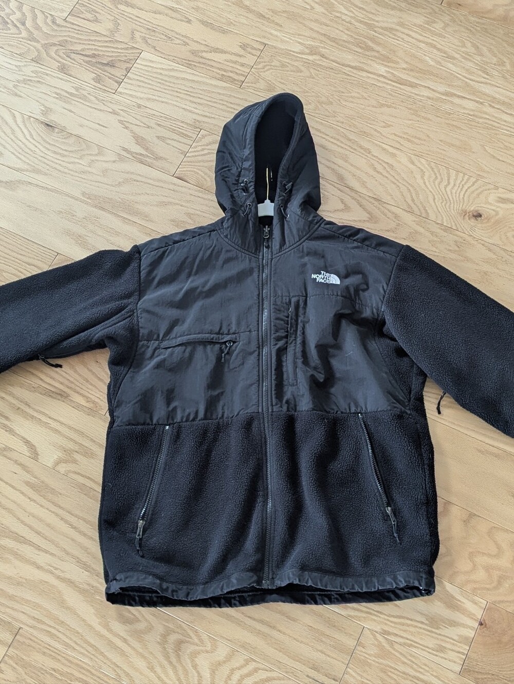 The North Face Black Hooded Fleece Jacket - Men's Size Large